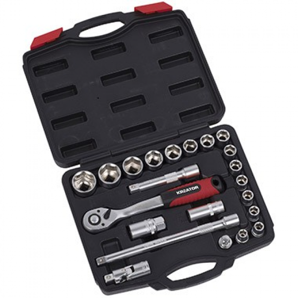 Instrumentu komplekts 1/2'' 10-32mm (22gab.) KRT50...