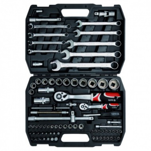 Instrumentu komplekts 1/4'', 1/2'' (82gab.) YT-126...