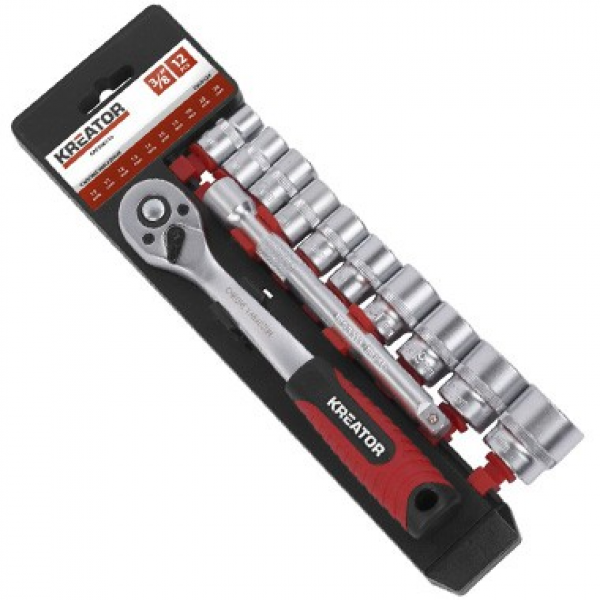 Instrumentu komplekts 3/8'' 10-24mm (12gab.) Kreat...