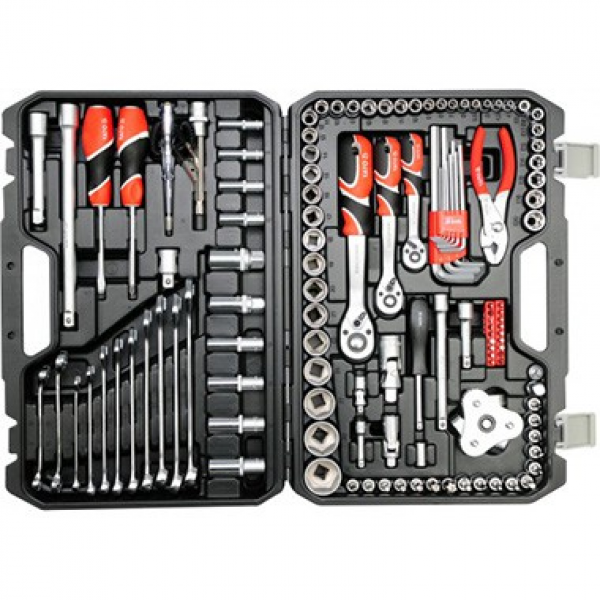 Instrumentu komplekts 1/4'', 1/2'', 3/8'' (126gab....