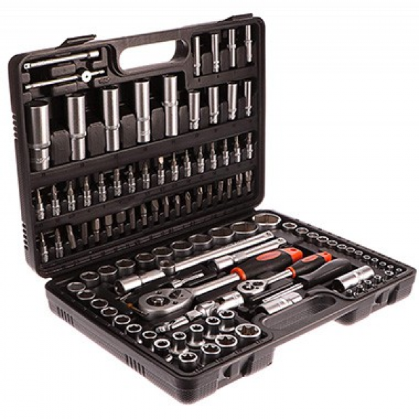 Instrumentu komplekts 1/2'' un 1/4'' (108gab.) Hei...